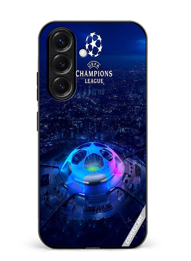 Protective Case Cover For Samsung Galaxy S25 Uefa Champion League Design Multicolour