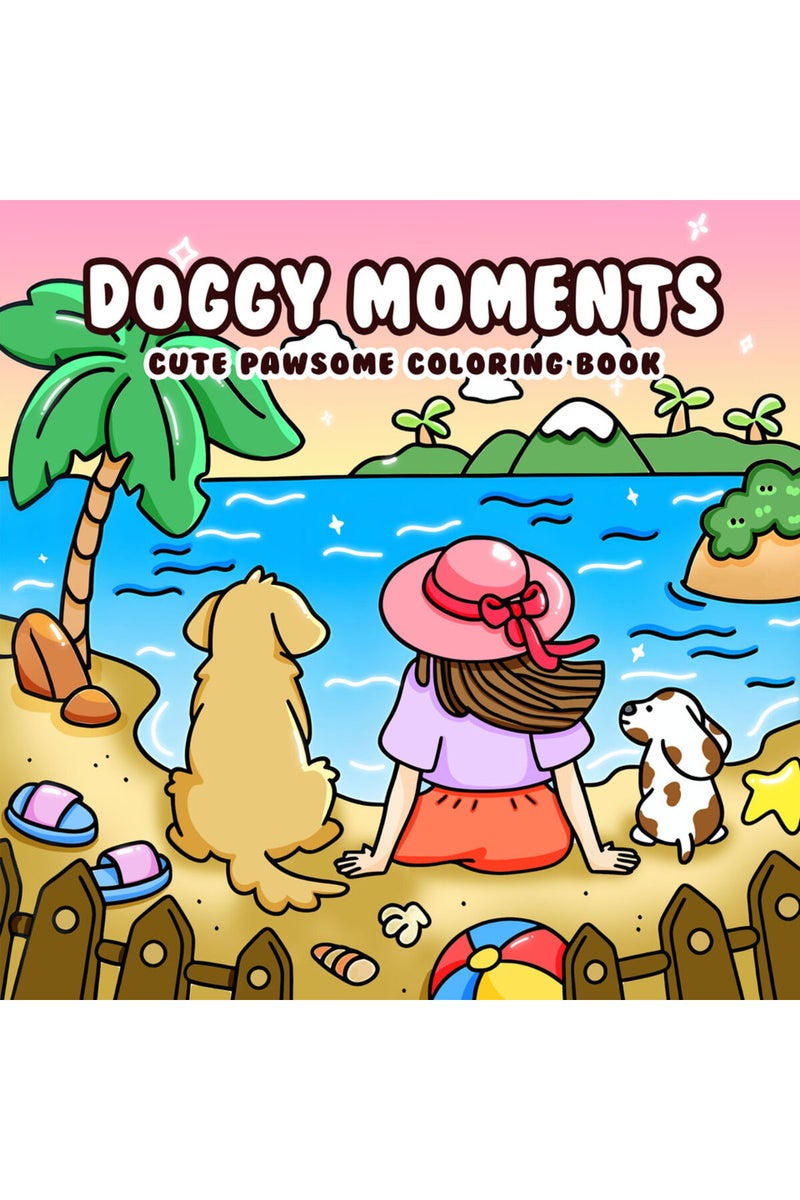 إيروريكس لحظات مرحة مع الكلاب: كتاب تلوين للكبار يضم أنشطة يومية لطيفة ومريحة للاسترخاء (ج) - Image 1