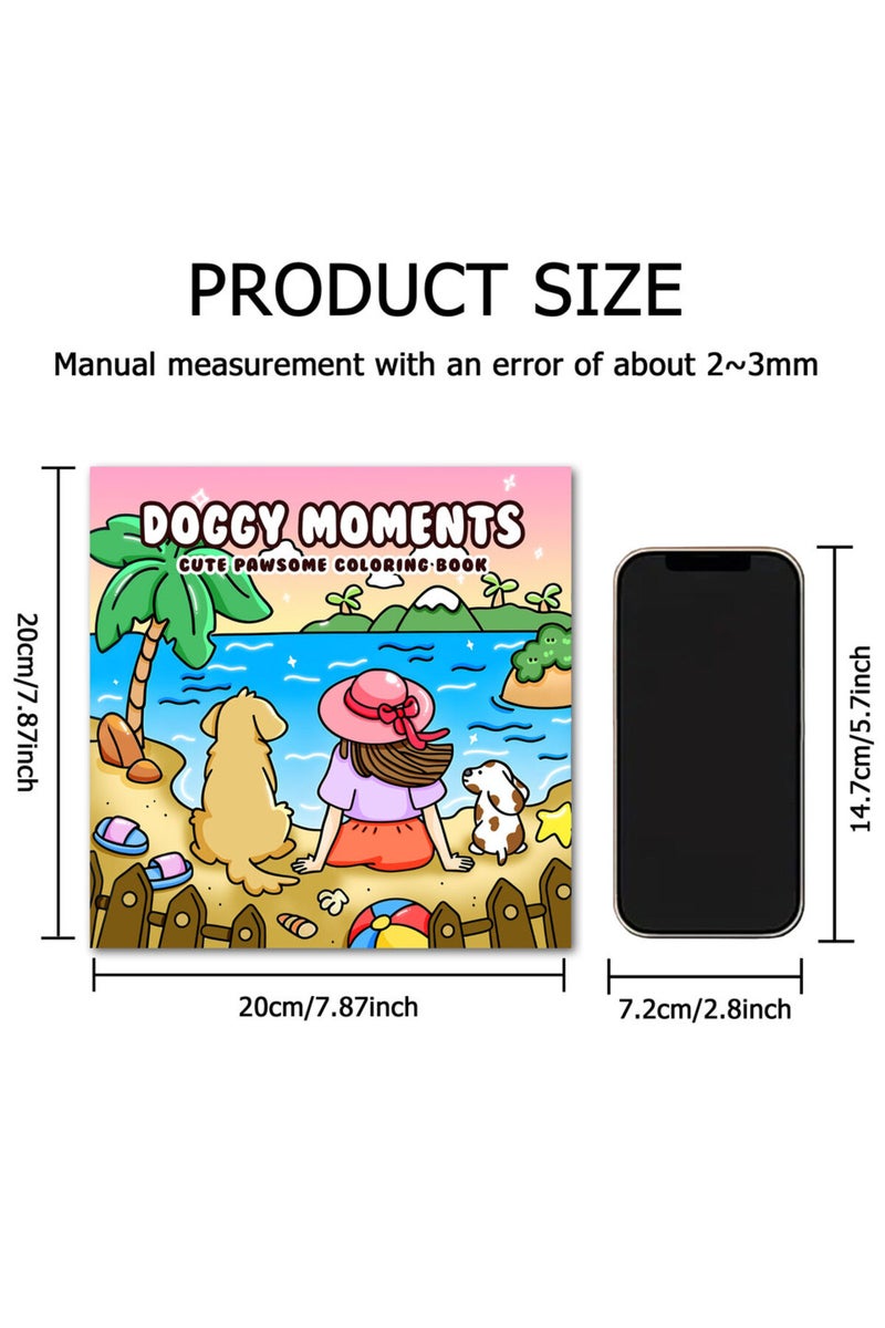 إيروريكس لحظات مرحة مع الكلاب: كتاب تلوين للكبار يضم أنشطة يومية لطيفة ومريحة للاسترخاء (ج) - Image 3