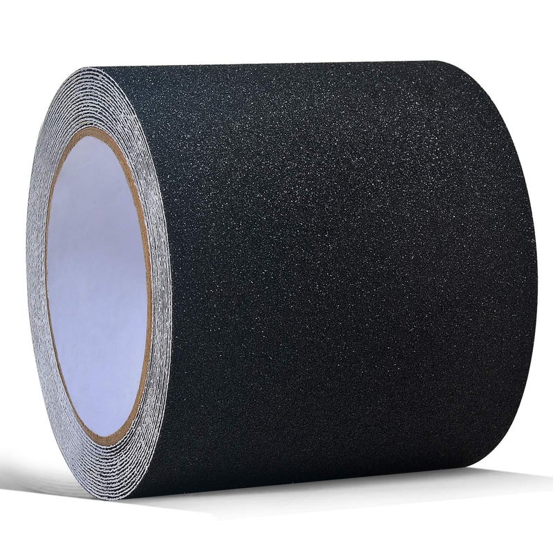 ONTWIE ONTWIE Anti Slip Tape, High Traction Non-slip Tape Adhesive for Stairs, Safety, Tread Step, Indoor, Outdoor 10cm x 5m  - Image 1