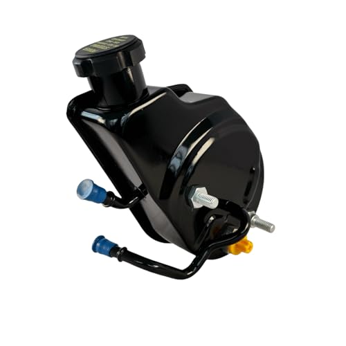ALADICHE Power Steering Pump with Reservoir for Cadillac Escalade E 2002, Chevrolet C1500/2500 Suburban, Silverado, GMC C1500/2500/3500 Suburban,K1500/2500/3500, Hummer H2 2003-2007,(20-8739) - Image 1