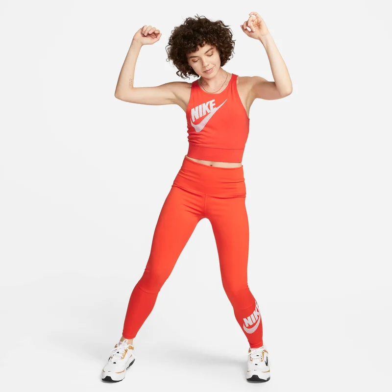 Nike Red Women's Sportswear Dance Cropped Tank Top for Women | Best Price UAE
