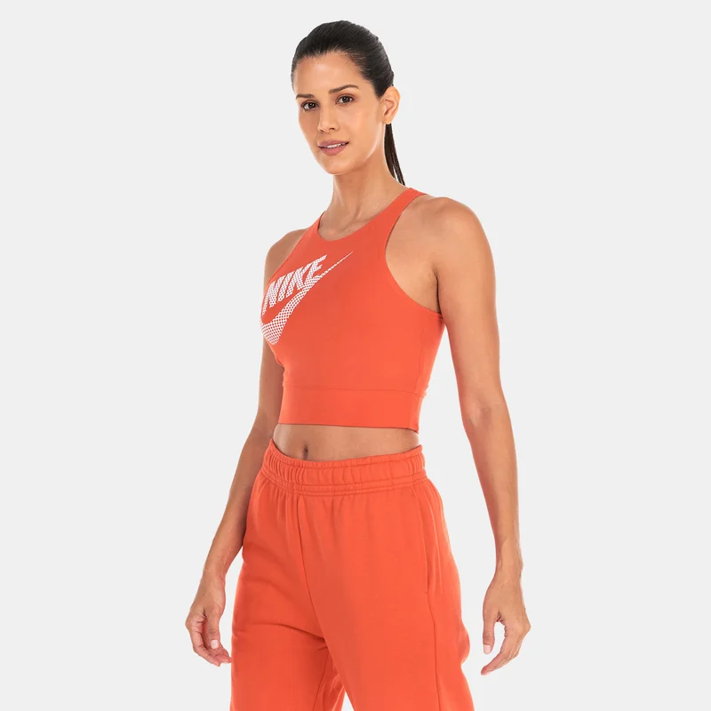 Nike Red Women's Sportswear Dance Cropped Tank Top for Women | Best Price UAE