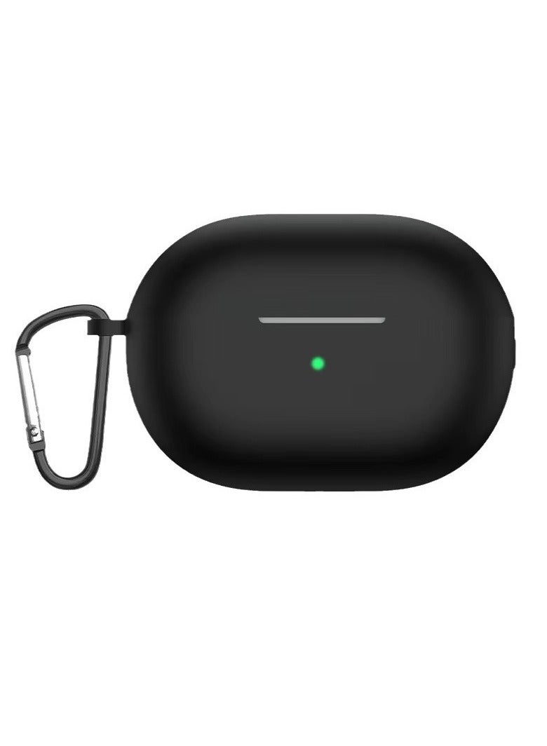 Youque Protective Silicone Case Cover for HUAWEI FreeBuds Pro 4 Earphones Black  - Image 3