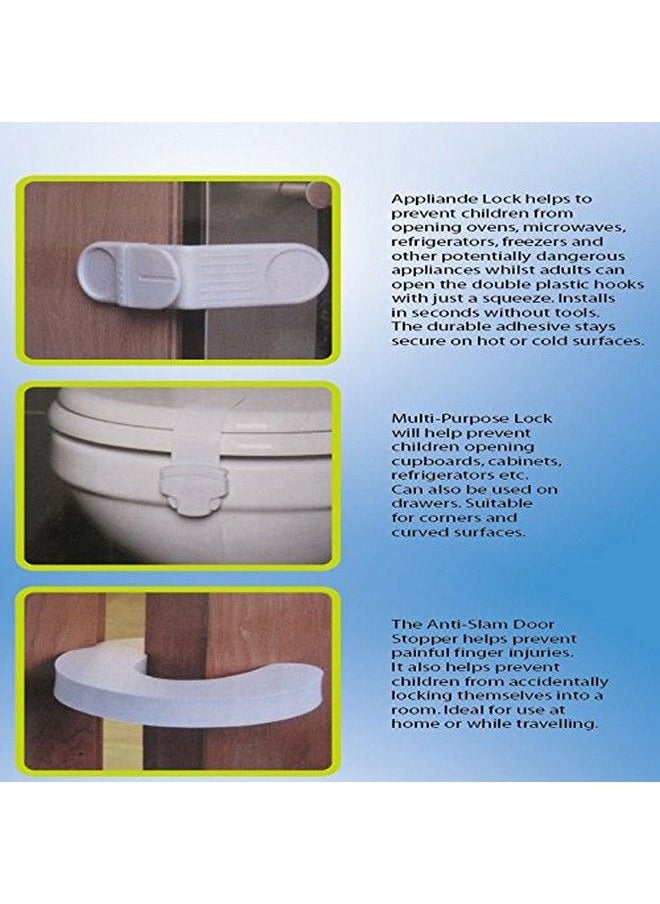 Magnusdeal - Plastic And Rubber Home Baby Proofing Anti Collision Safety Corner Guard Protector30 Pieces - Image 1