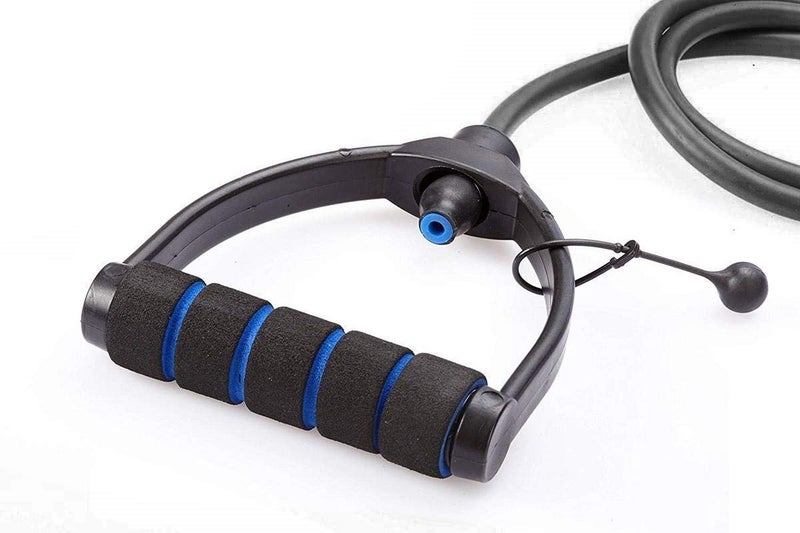 FirstFit Resistance Rubber Band Exercise Cord Professional Toning Tube Exerciser Exercise Band with Comfort Handles 35 to 40 Lbs, Assorted - Image 3
