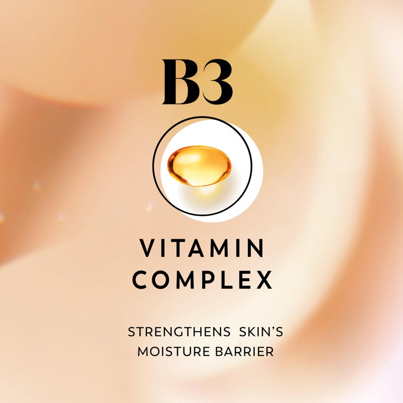 Olay غسول الجسم أولاي فائق الترطيب للنساء، ترطيب لمدة 24 ساعة، يغذي بعمق، مركب فيتامين ب3، رائحة زبدة الكاكاو، 33 أونصة سائلة - Image 5