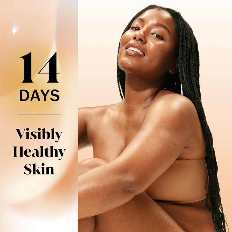 Olay غسول الجسم أولاي فائق الترطيب للنساء، ترطيب لمدة 24 ساعة، يغذي بعمق، مركب فيتامين ب3، رائحة زبدة الكاكاو، 33 أونصة سائلة - Image 3