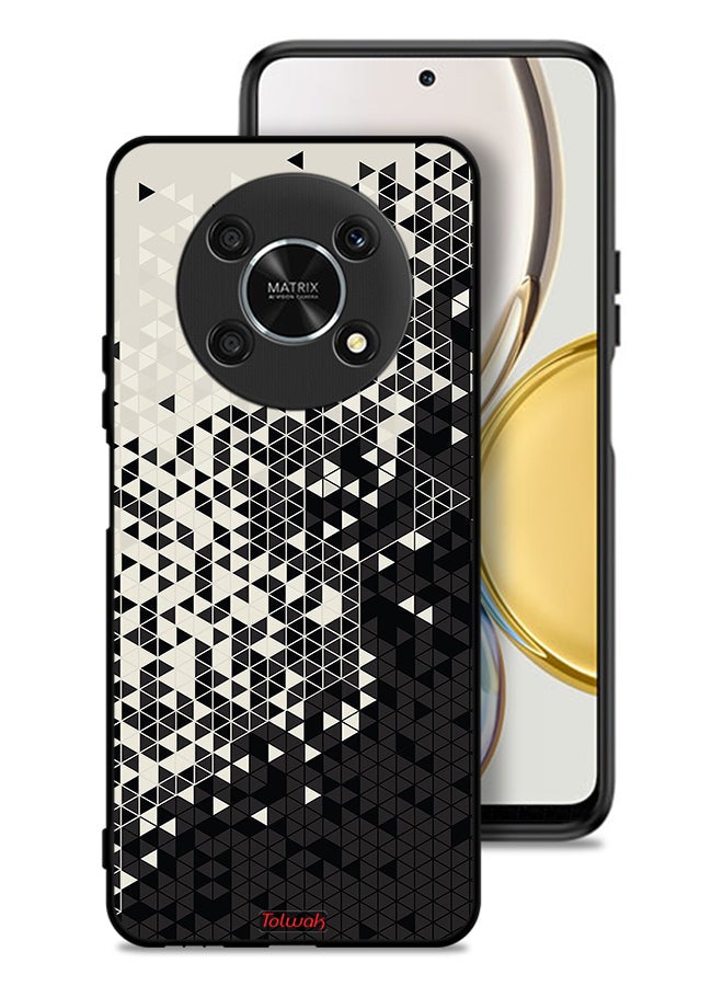 Tolwak Honor X30 5G Protective Case Cover Pattern Digital Art Triangle - Image 1