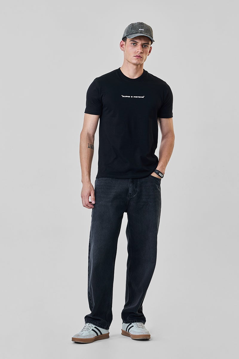 SNITCH Washed Baggy Jeans - Image 2
