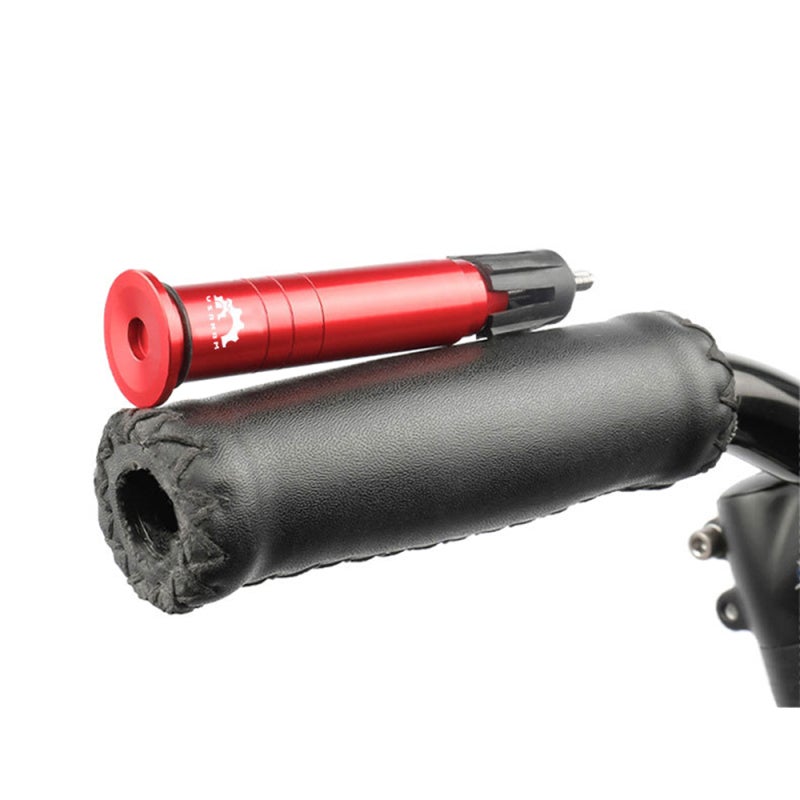 YSANAM Bicycle Tubeless Tyre Repair Kit MTB Road Bike Tires Drill Tool with 5 Tire Plugs and Handle Bar End - Image 2