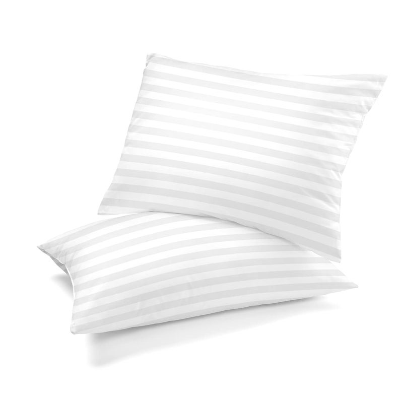 MH Home Hotel Quality Pillows 2 Pack Bounce To Back Extra Soft Filling Bed Pillows For Side Stomach And Back Sleeper Body Pillows