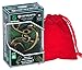 Hanayama Enigma Hanayama Cast Metal Brain Teaser Puzzle Level 6 Difficulty Rating Red Velveteen Drawstring Pouch Bundled Items - Image 4