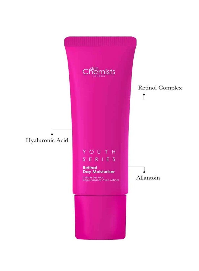 Skin Chemists skinChemists Retinol Bakuchiol Anti Aging Day Moisturiser | Anti Aging Skin care Face Moisturizer with Allantoin, Retinol and Bakuchiol | Reduce Signs of Aging | Moisturizing Formula for a Youthful - Image 3