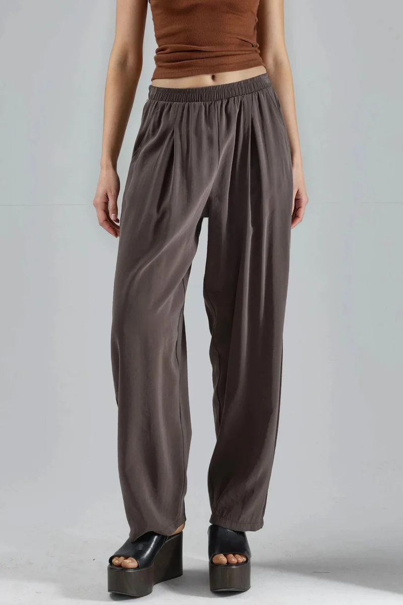 Busem BUSEM Wide Leg Pleated Pants