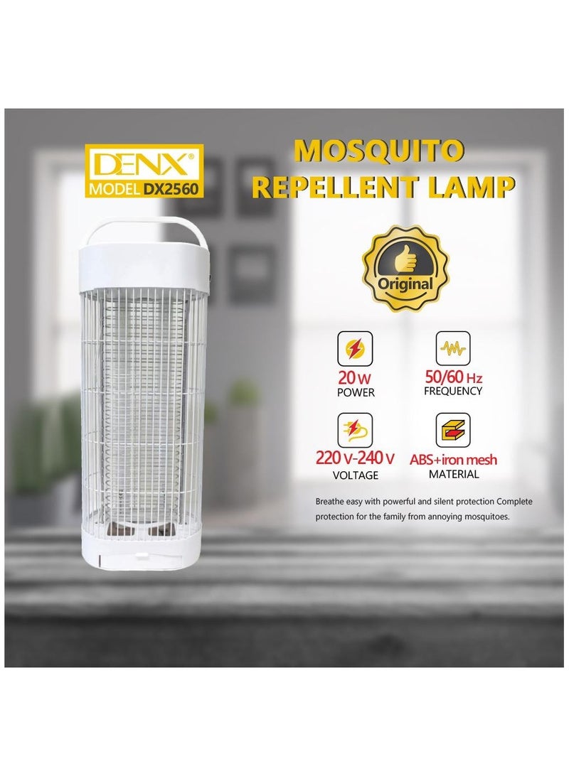 Denx Mosquito Killer Lamp Electric Mosquito Killer, Portable Waterproof 20W Powerful Fly Killer Fly Zapper Bug Zapper, 360° Indoor Pest Control, Used to Trap Fly Insect in Bedroom Office - Image 2