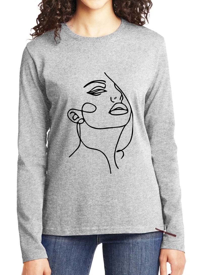 Long Sleeve T-Shirt  For Women