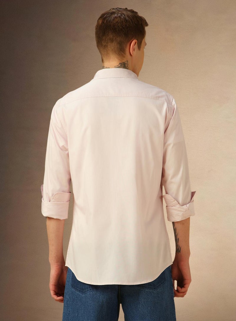 Dennis Lingo Fresh Pink Shirt For Men For Men - Image 3