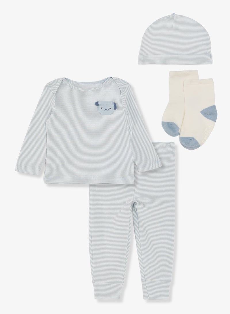 كارترز طقم ملابس علوية وبنطلون للأطفال الرضع - Image 1