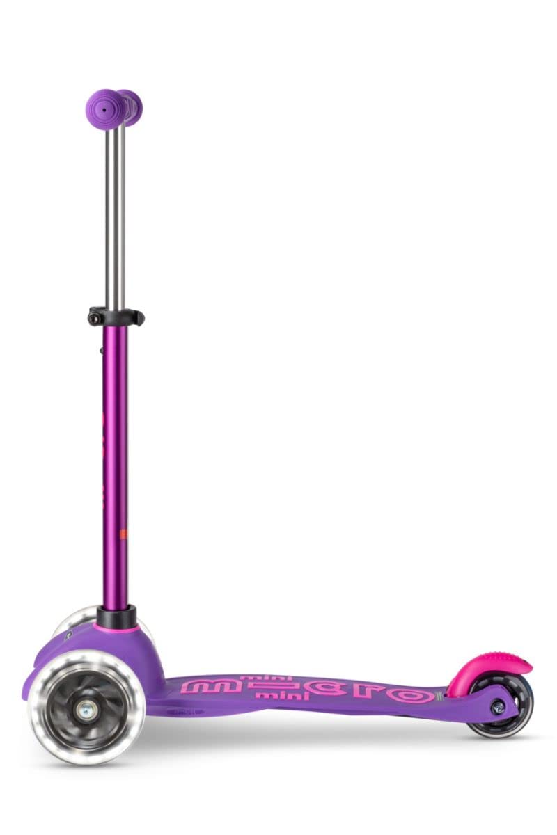 Micro Kickboard | Mini Deluxe LED | Three-Wheeled | Lean-to-Steer Swiss-Designed Micro Scooter | Motion-Activated Light-Up Wheels | Toddlers & Children Ages 2-5" - Image 3