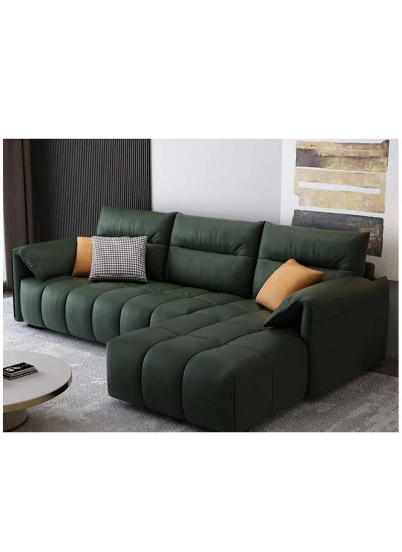 Generic Living Room Sofa Modern Small Family Three Person Combination Sofa Nordic Living Room Cloth Sofa Set  - Image 1
