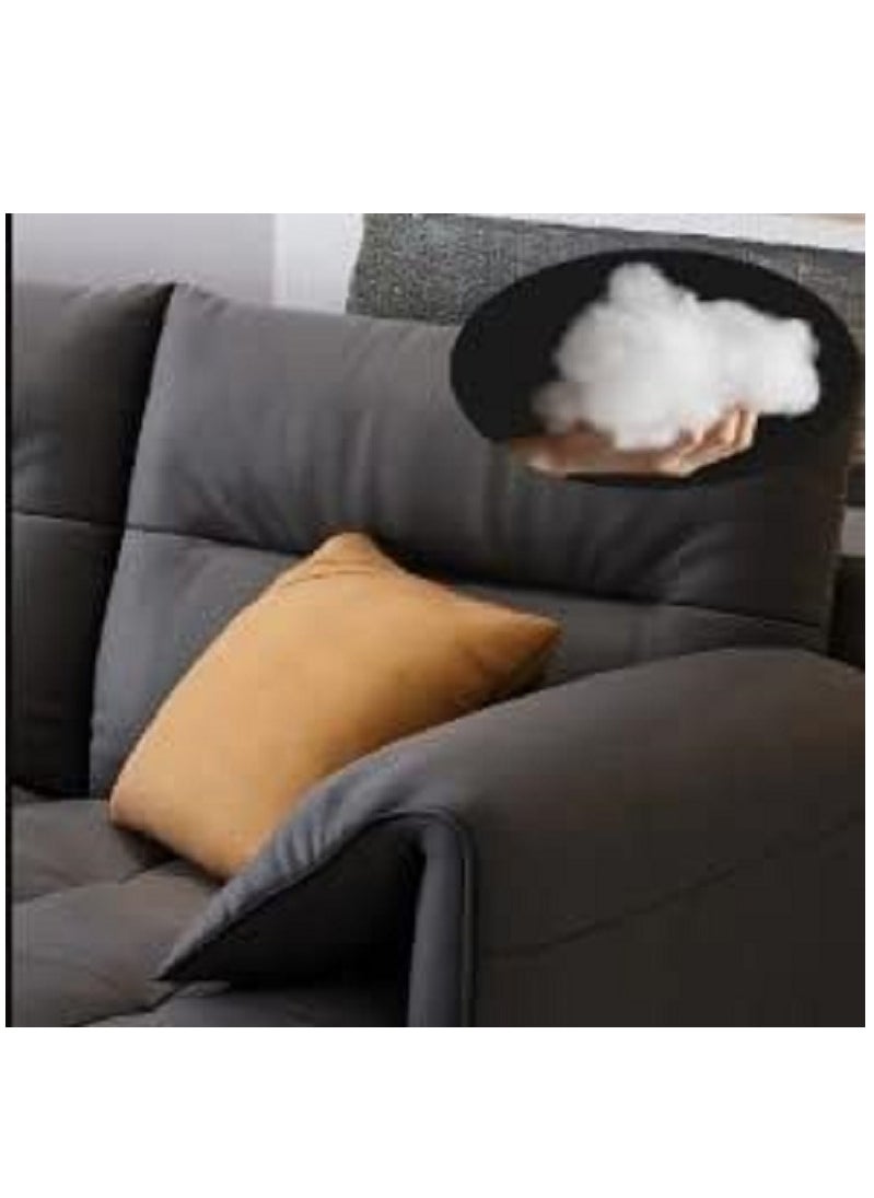 Generic Living Room Sofa Modern Small Family Three Person Combination Sofa Nordic Living Room Cloth Sofa Set  - Image 4