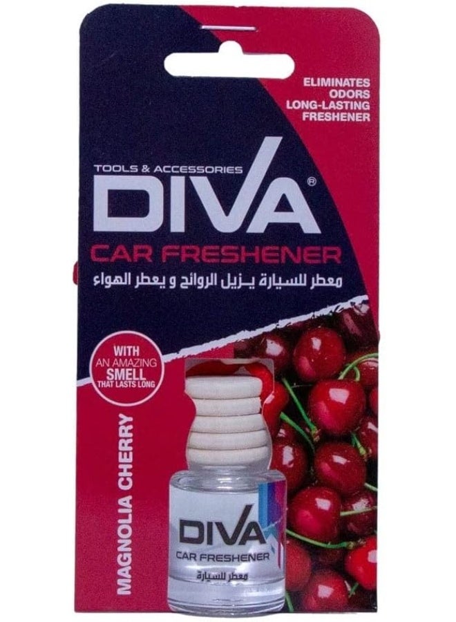 Diva Car Freshener Magnolia Cherry Scent 8ML - Image 1