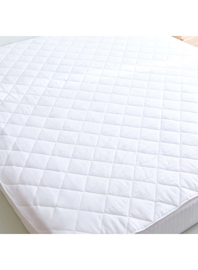 Home Box Hilton Microfiber Super King Mattress Protector  - Image 4