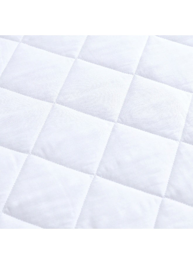 Home Box Hilton Microfiber Super King Mattress Protector - Image 4