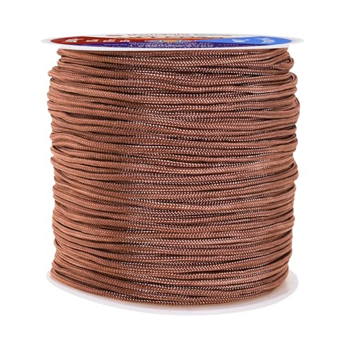 Mandala Crafts 2mm Oak Blind Strings Lift Shade Cord - 109 Yards Braided Nylon Cord for Roman Shades, Curtain String, and Blinds Repair or Replacement - Image 1