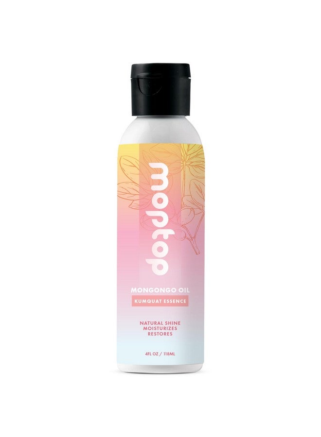MopTop Mongongo Oil, Reduces Frizz, Remedies Flaky & Crunchy Hair, Soothes Dry Scalp, Hydrates, Nourishes, Finishing Elixir, Paraben Free (Kumquat Essence, 4oz) - Image 1