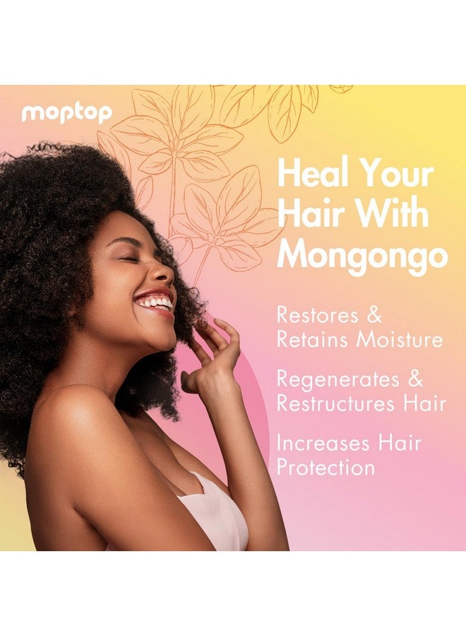 MopTop Mongongo Oil, Reduces Frizz, Remedies Flaky & Crunchy Hair, Soothes Dry Scalp, Hydrates, Nourishes, Finishing Elixir, Paraben Free (Kumquat Essence, 4oz) - Image 3