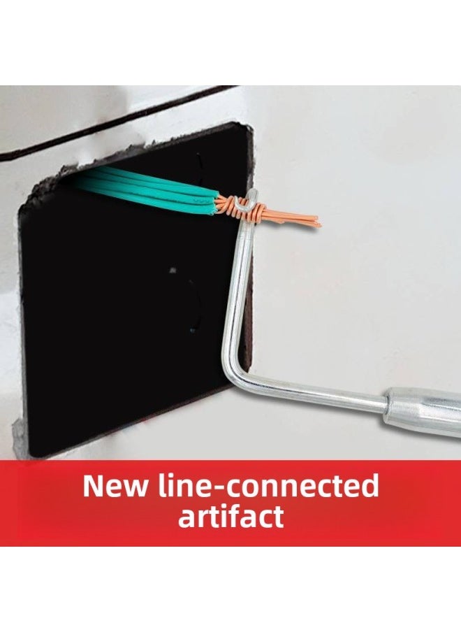 Generic - Parallel Wiring Device Peeling-free Lengthened Full-automatic Wire Terminal Quick Connection Hand-cranked Lengthened Wiring Head Tool Winding Device-Color:Flashlight Integrated 2-5 2.5-4 Square - Image 1