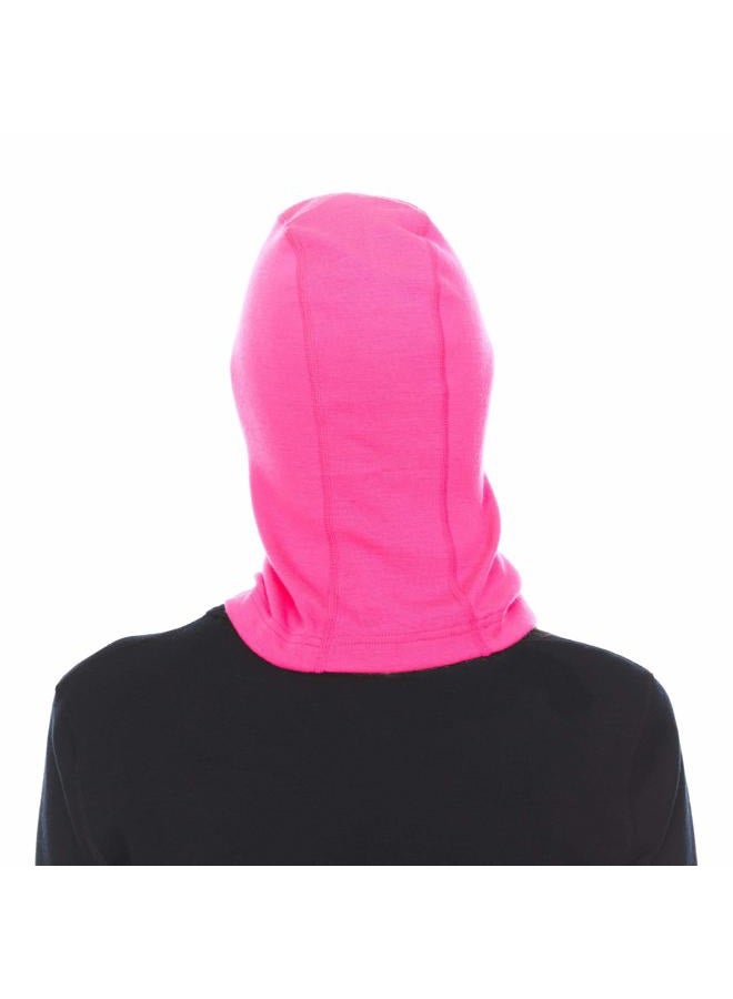 Minus33 Merino Wool 100% Balaclava Blaze Pink One Size - Image 2