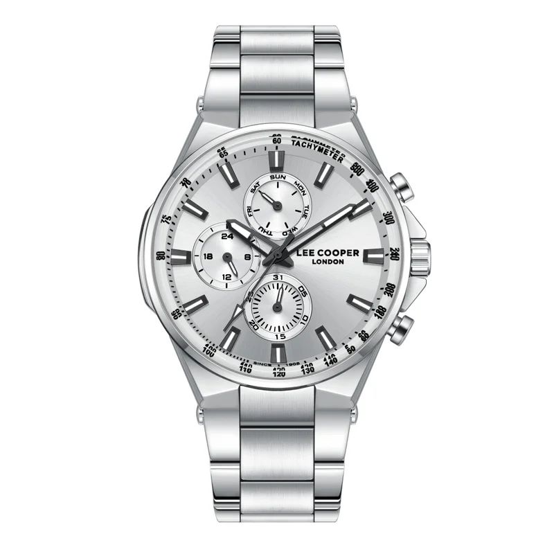 Lee Cooper Men's Metal Multi Function Watch LC08219.330 - 26 mm