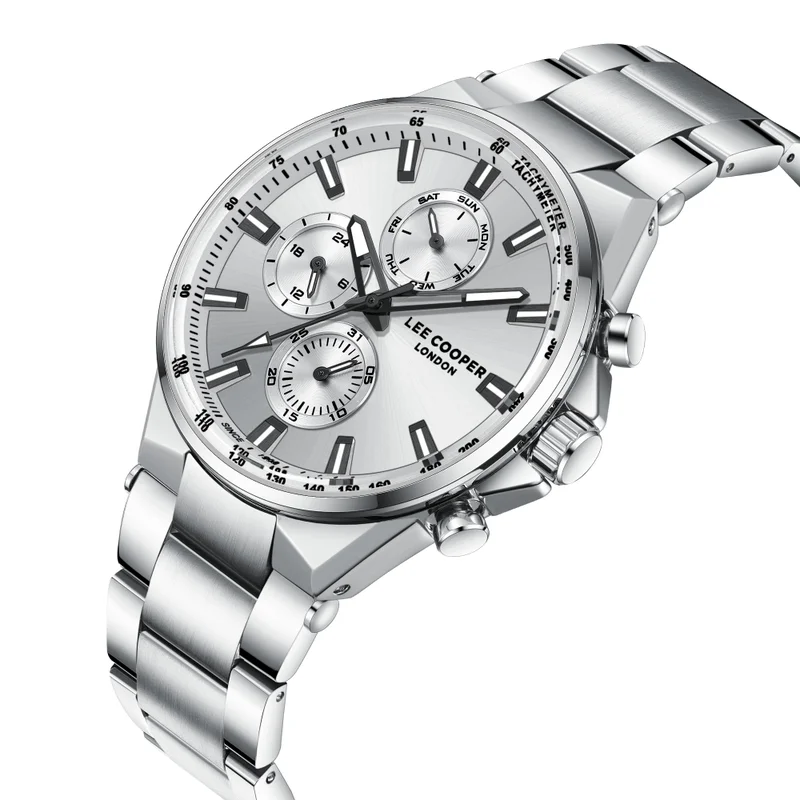 Lee Cooper Men's Metal Multi Function Watch LC08219.330 - 26 mm