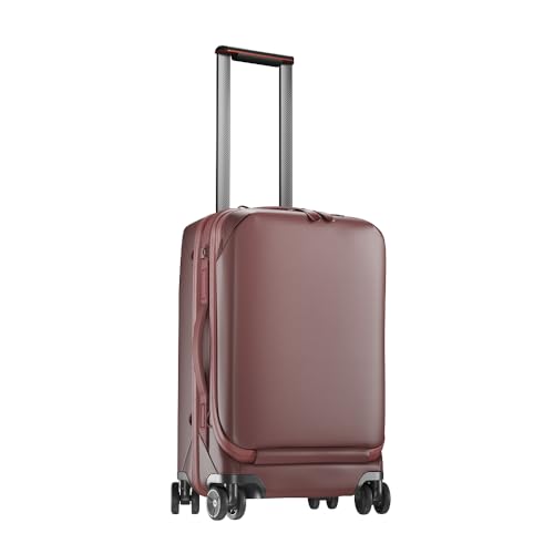 Peak Design Roller Pro CarryOn Eclipse Expandable Small Suitcase with Wheels Carbon Fiber Handle Drawbridge Opening Hybrid SoftHard Shell Custom Hardware Fits XL Camera Cube or Packing Cubes - Image 1