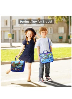 YelaJoy Busy Board, Unique Sea Animals Design Activity Board for Boys Girls, Montessori Toys for Toddler,Preschool Educational Sensory Board for Fine Motor Skills Travel  - Image 5