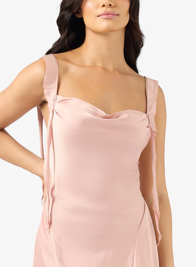 ايلا فستان نوم بياقة ملتفة - Image 3