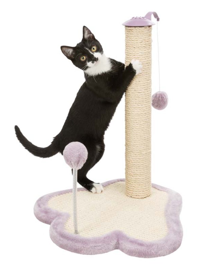 Trixie Junior scratching paw with post 40×50×38 Cm Light Lilac/Natural Trixie - Image 1