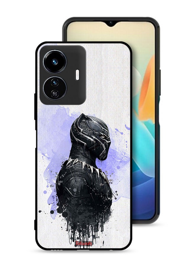 Tolwak Vivo Y77e 5G Protective Case Cover Black Panther - Image 1