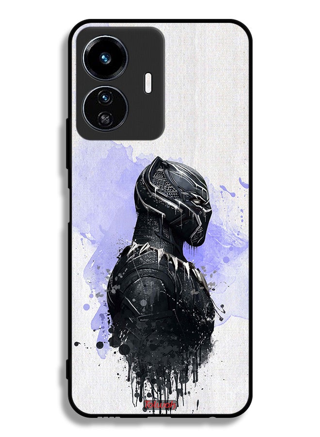 Tolwak Vivo Y77e 5G Protective Case Cover Black Panther - Image 2