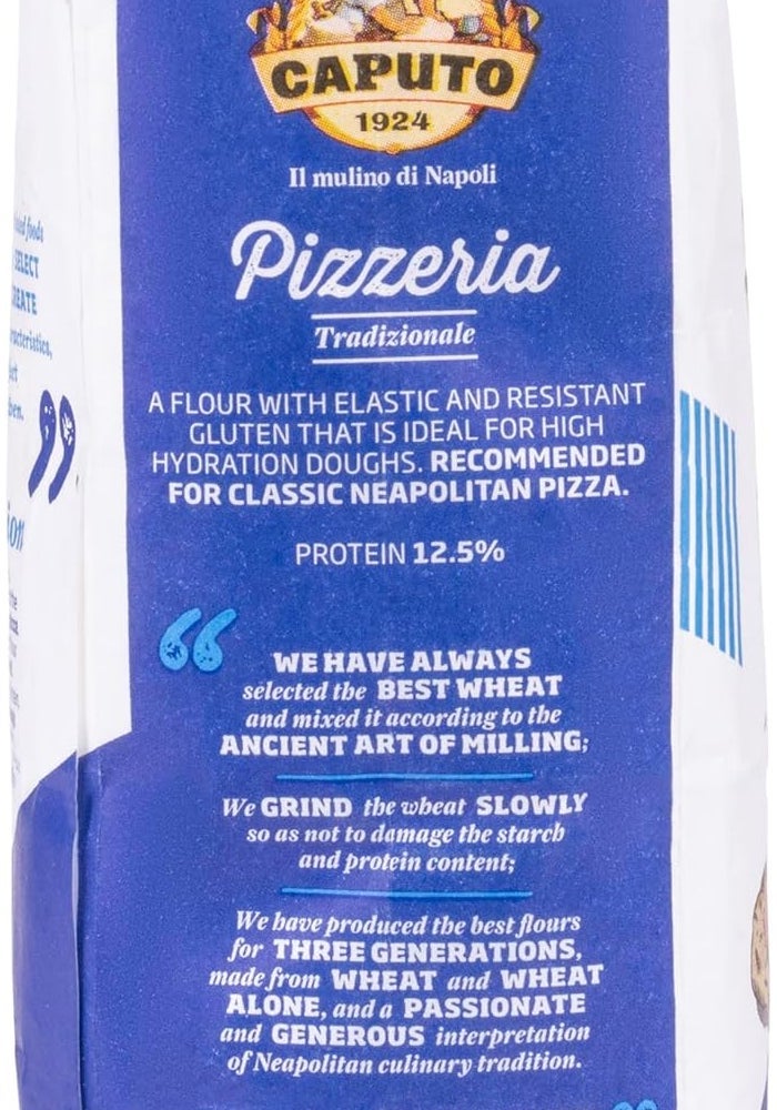 Spicy World Caputo Pizzeria 00 Flour - 2.2 LB Pack of 2 - Image 4
