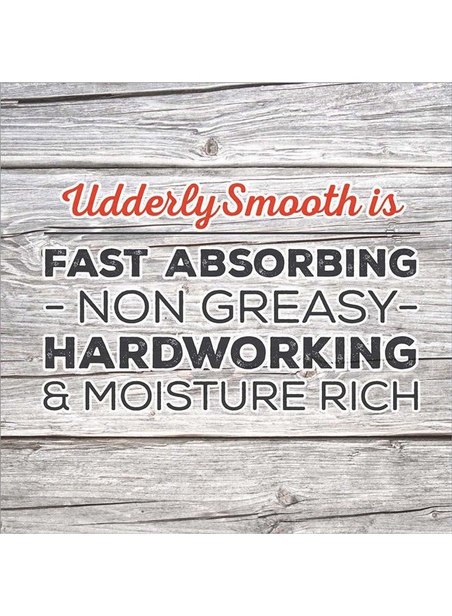 Udderly Smooth Foot Cream with Shea Butter, Lightly Scented, 8 Ounce Jar - Image 4