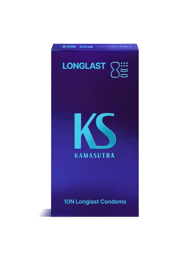 Kamasutra Pack Of 3 Long Last Extended Pleasure Climax Delay Condoms 3 X 10N - Image 3