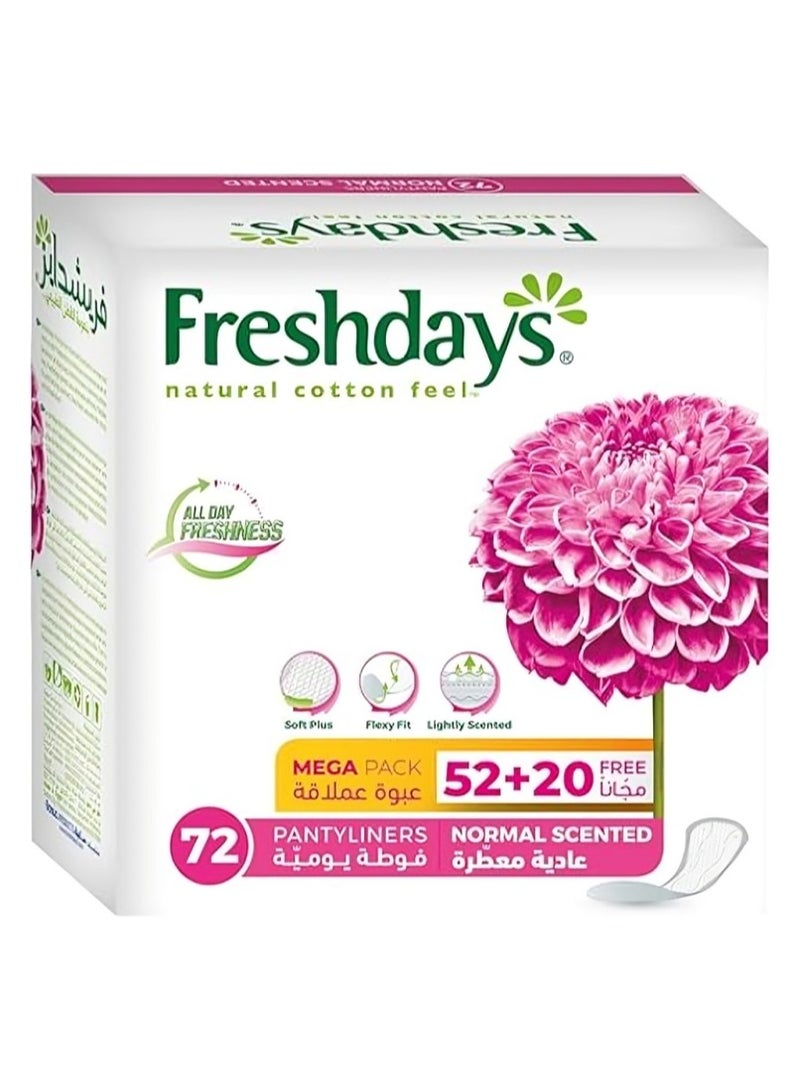 Freshdays Normal Scented 72 Pads