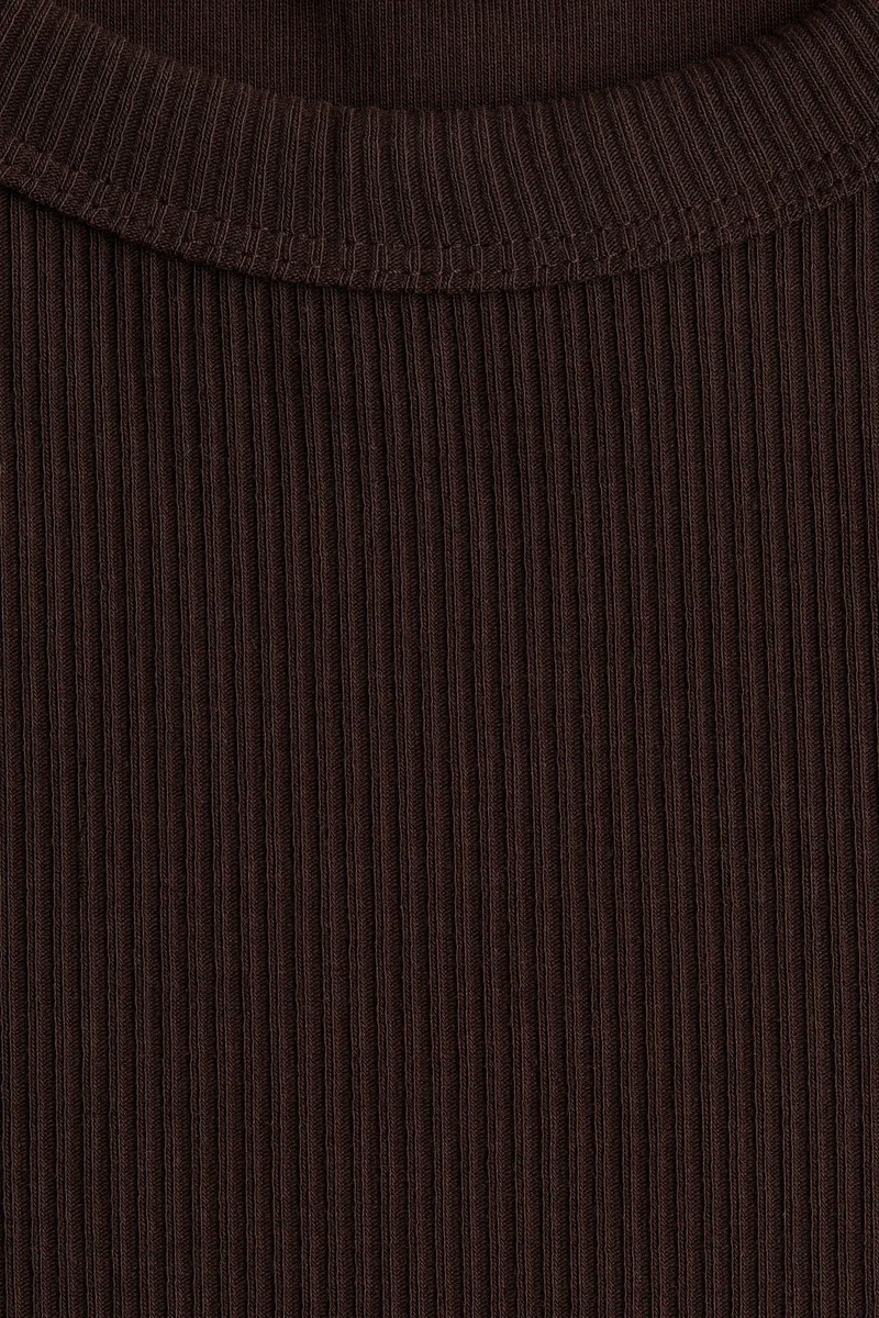 H&M Ribbed T-shirt