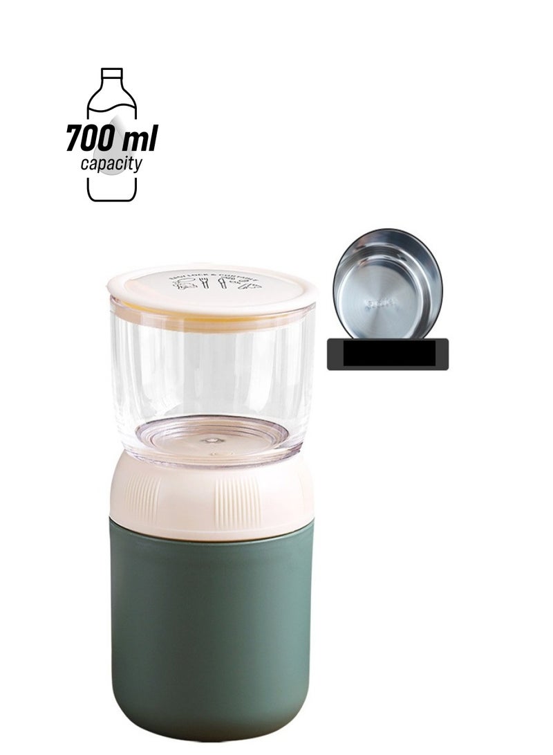 304 Stainless Steel Double Soup Cup