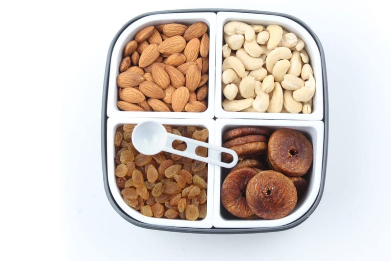 PK shopper Plastic Dry Fruit Box Dry Fruits Container With Lid Serving Box Multipurpose Storage Container For Dessert Candy Mouthwash Pickle Storage Box For Kitchen - Image 2