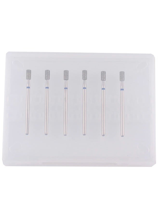 MZCMSL 6pcs Barrel Cuticle Drill Bits, Pro Diamond Bits for Manicure, 3/32 Shank efile Bit (Medium) - Image 5
